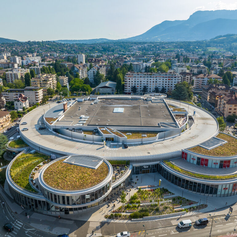 Image aérienne Annecy