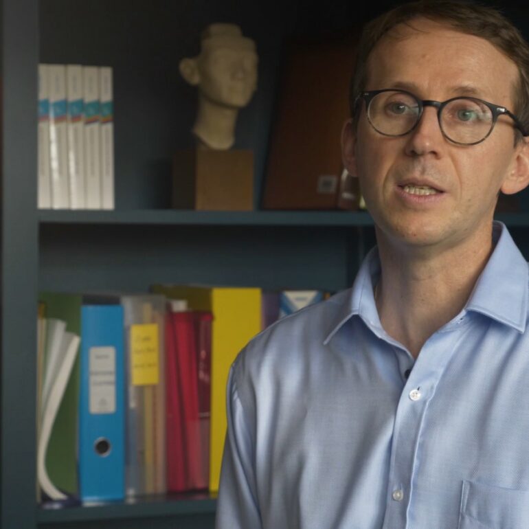 Interview devant la Bibliothèque de Lille