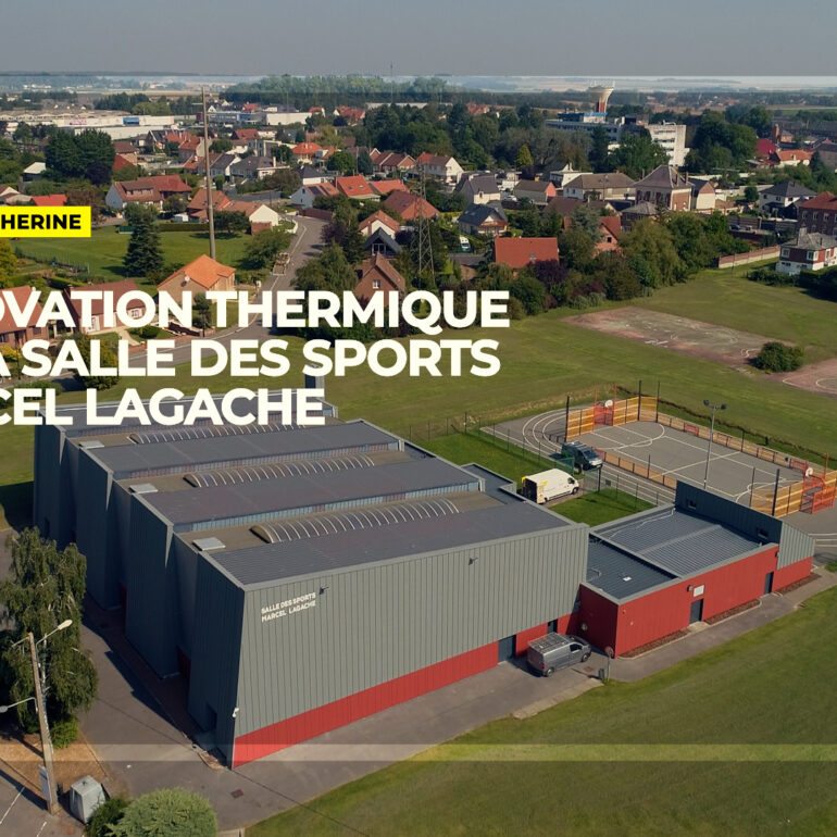 Vidéo drone bâtiment rénové Arras